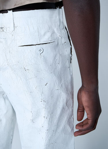 彩绘长裤 MM6 Maison Margiela 彩绘长裤 白色 mmm0160004