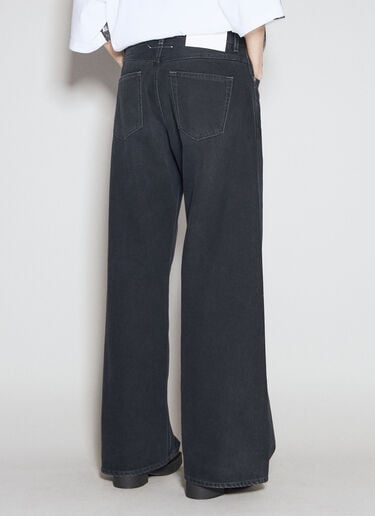 Twisted Jeans MM6 Maison Margiela Twisted Jeans Black mmm0253016