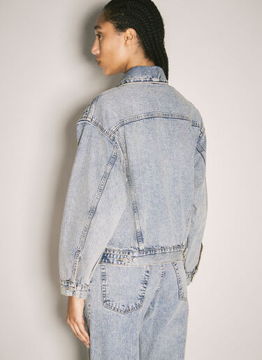 インサイドアウト・デニムジャケット MM6 Maison Margiela インサイドアウト・デニムジャケット ブルー mmm0257002