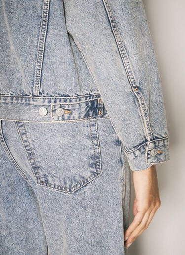 MM6 Maison Margiela インサイドアウト・デニムジャケット ブルー mmm0257002
