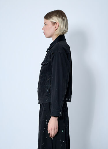 Distressed Jacket MM6 Maison Margiela Distressed Jacket Black mmm0260001