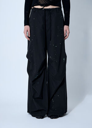 MM6 Maison Margiela Painter Pants Black mmm0260003