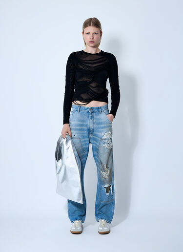 MM6 Maison Margiela 5ポケットジーンズ  ブルー mmm0260004
