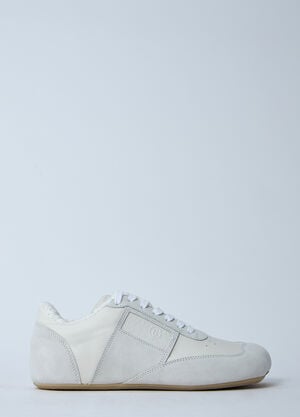 MM6 Maison Margiela 해부학적 스니커즈 화이트 mmm0260005