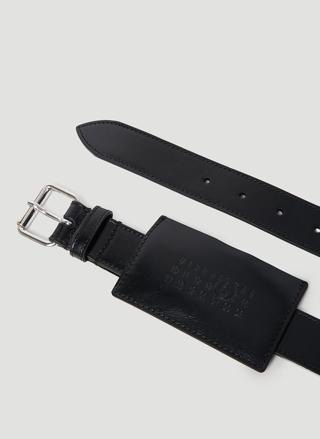 人気ショップ in Belt Cardholder Margiela Maison MM6 Black LN-CC® | 小物