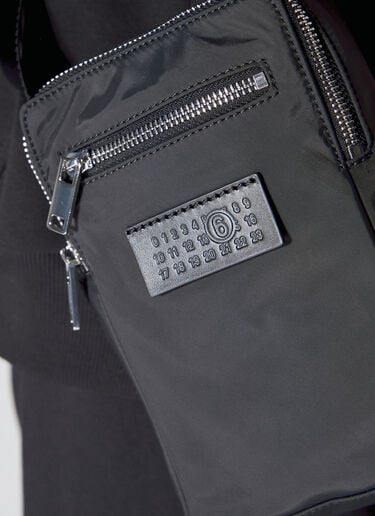 MM6 Maison Margiela 애너토믹 스몰 메신저 백 블랙 mmm0353005