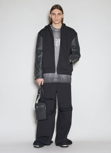 MM6 Maison Margiela 애너토믹 스몰 메신저 백 블랙 mmm0353005
