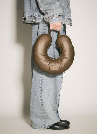Travel Pillow Bag MM6 Maison Margiela Travel Pillow Bag Brown mmm0358001