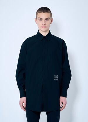 MM6 Maison Margiela x Salomon Logo Print Shirt Black mms0159004