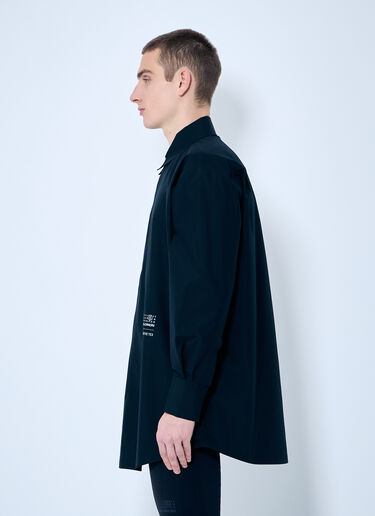 MM6 Maison Margiela x Salomon 로고 프린트 셔츠  블랙 mms0159004