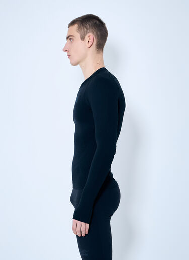 Textured Long-Sleeved Top MM6 Maison Margiela x Salomon Textured Long-Sleeved Top Black mms0159007