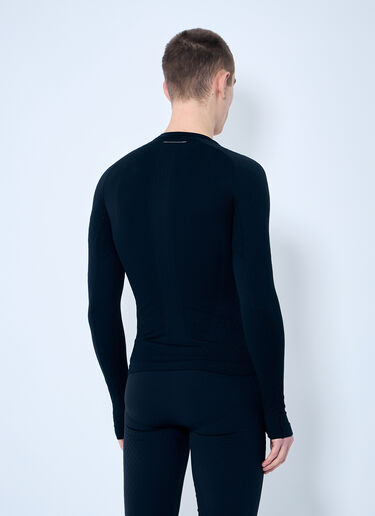 Textured Long-Sleeved Top MM6 Maison Margiela x Salomon Textured Long-Sleeved Top Black mms0159007