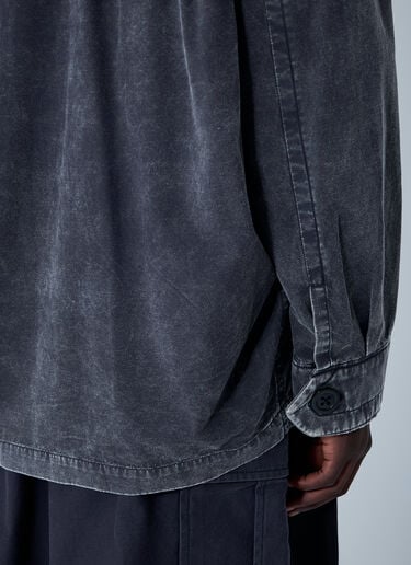 Maison Mihara Yasuhiro Ameteur Sewn Miltary Shirt Black mmy0160001