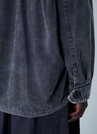 Ameteur Sewn Miltary Shirt Maison Mihara Yasuhiro Ameteur Sewn Miltary Shirt Black mmy0160001
