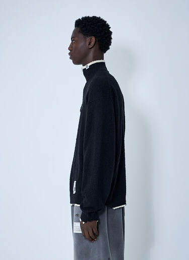 Distressed Sweater Maison Mihara Yasuhiro Distressed Sweater Black mmy0160011