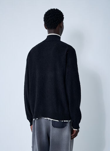 Maison Mihara Yasuhiro Distressed Sweater Black mmy0160011