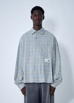 Maison Mihara Yasuhiro Distressed Shirt Grey mmy0160012