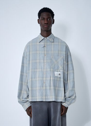 Maison Mihara Yasuhiro Distressed Shirt Grey mmy0160012