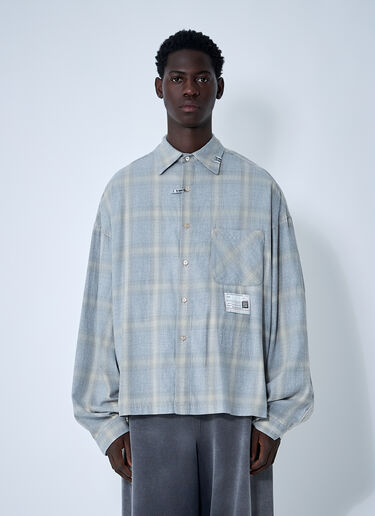 Distressed Shirt Maison Mihara Yasuhiro Distressed Shirt Grey mmy0160012
