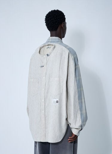Maison Mihara Yasuhiro Distressed Shirt Grey mmy0160012