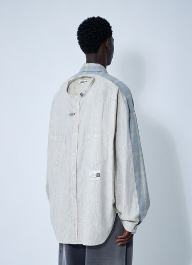 Distressed Shirt Maison Mihara Yasuhiro Distressed Shirt Grey mmy0160012