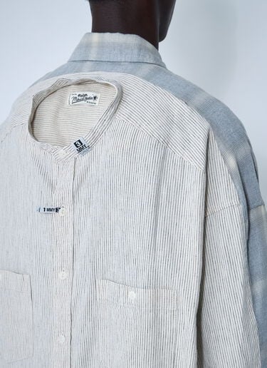 Maison Mihara Yasuhiro Distressed Shirt Grey mmy0160012
