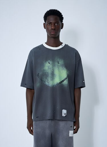Maison Mihara Yasuhiro Logo Motif T-Shirt Black mmy0160013