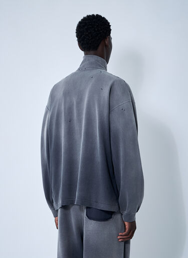 Zip-Up Sweateshirt Maison Mihara Yasuhiro Zip-Up Sweateshirt Black mmy0160015