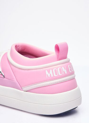 パークアイコン スリッポンシューズ Moon Boot パークアイコン スリッポンシューズ ピンク mnb0258001