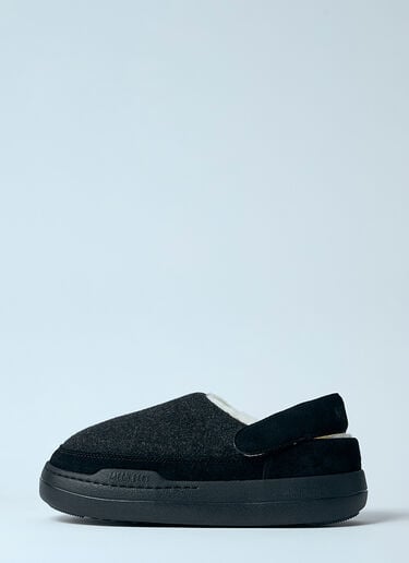 Park Clog Felt Mules Moon Boot Park Clog Felt Mules Black mnb0260008