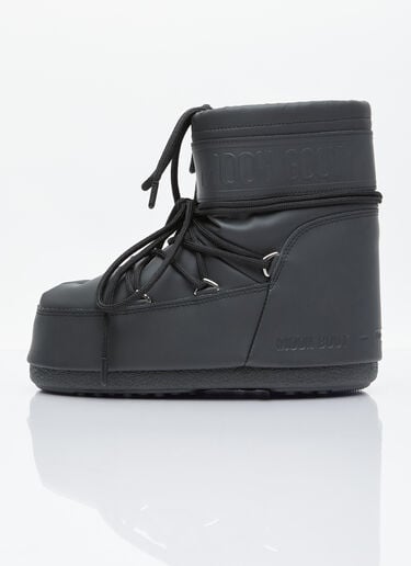 Moon Boot 아이콘 로우 스노우 부츠 블랙 mnb0350006