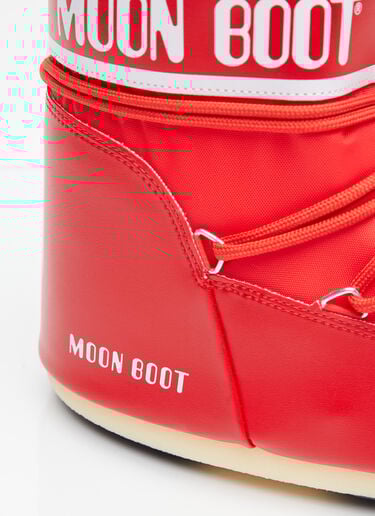 アイコン ロー スノー ブーツ Moon Boot アイコン ロー スノー ブーツ レッド mnb0350015