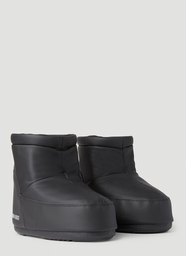 Moon Boot No Lace Rubber Boots Black mnb0351002