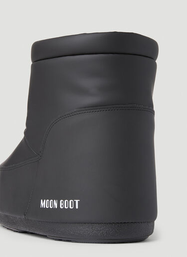 Moon Boot No Lace Rubber Boots Black mnb0351002