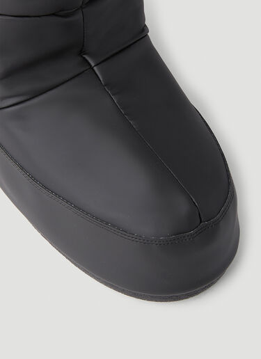 Moon Boot No Lace Rubber Boots Black mnb0351002
