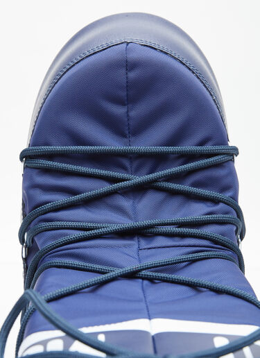 Moon Boot アイコンナイロンブーツ ブルー mnb0354003