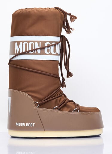아이콘 스노우 부츠 Moon Boot 아이콘 스노우 부츠 브라운 mnb0358005