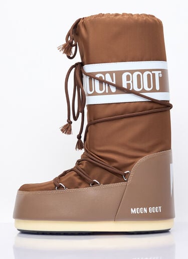 아이콘 스노우 부츠 Moon Boot 아이콘 스노우 부츠 브라운 mnb0358005