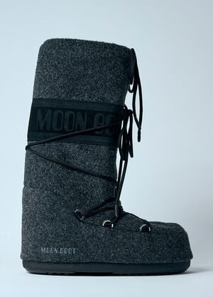 Moon Boot 아이콘 펠트 부츠  블랙 mnb0360005