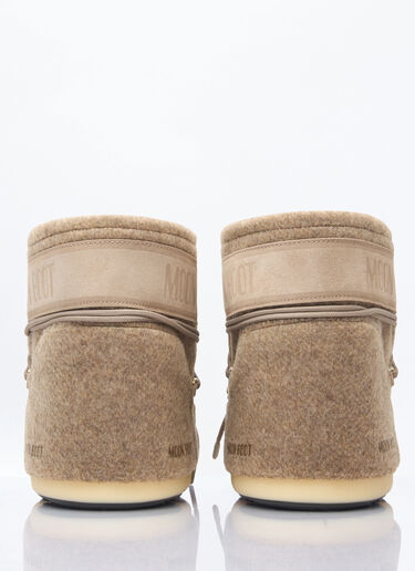 Icon Low Felt Boots Moon Boot Icon Low Felt Boots Beige mnb0360006