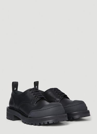 Marni Dada Leather Derby Shoes Black mni0154010