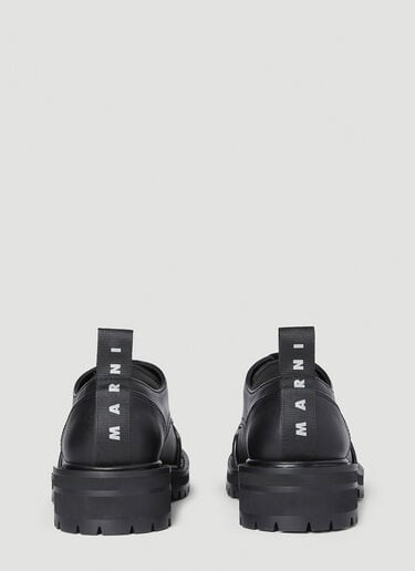 Marni Dada Leather Derby Shoes Black mni0154010