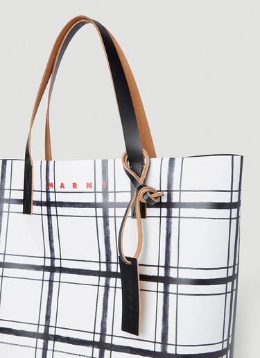 Marni 트라이베카 토트백 화이트 mni0154017