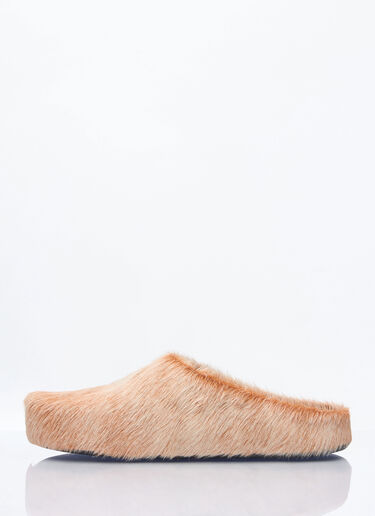 Fussbett Sabot Mules Marni Fussbett Sabot Mules Beige mni0159008