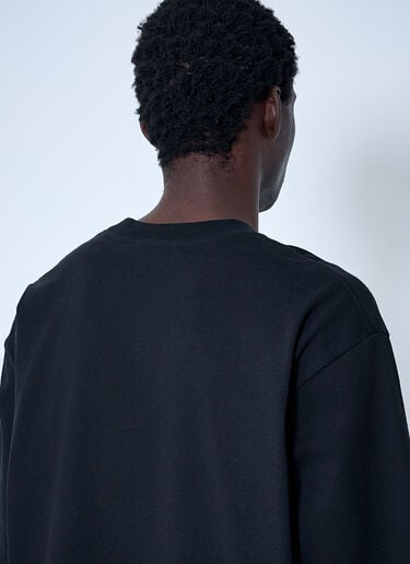 Marni 로고 모티프 티셔츠  블랙 mni0160003