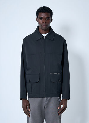 Marni Water-Repellent Taffeta Jacket Black mni0160004