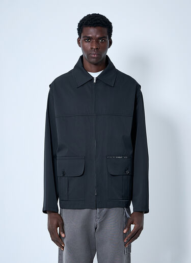 Marni Water-Repellent Taffeta Jacket Black mni0160004