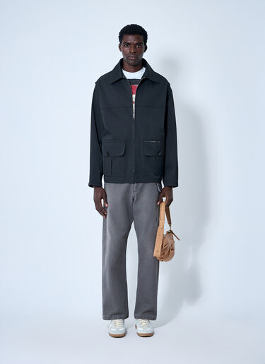 Marni Water-Repellent Taffeta Jacket Black mni0160004