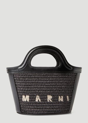 Marni Tropicalia Micro Shoulder Bag Black mni0248042