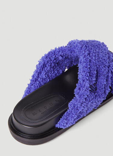 Marni Fussbett Slides Purple mni0252018